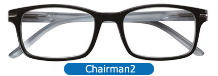 Nuova linea Chairman2 Da Vicino occhiali da lettura premontati per la presbiopia semplice, occhiali da donna e uomo per leggere e vedere da vicino. In omaggio elegante astuccio.